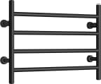 Pyyhekuivain sähkö Rej Design Largo 440x645 musta timer 50w, FI 