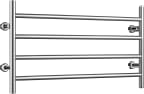 Pyyhekuivain sähkö Rej Design Largo 440x845 kromi timer 60w, FI 
