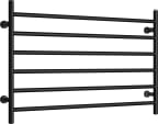 Pyyhekuivain sähkö Rej Design Largo 640x1045 musta timer 75w, FI 