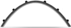 Hikipanta vakiomallinen Kask zenith x front pad kypärätarvi 