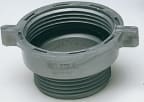 Vesilukon supistusnippa PP Alterna Lira SK 1 1/2"xUK 1 1/4" valkoinen 