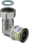 Puristuskulma Uponor S-Press plus 32-G 1" SN DR pyörivä mutteri 