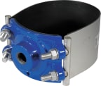 Kierresatula AVK 10/00 280 mm, R 2" SK, PE/PVC-putkille 
