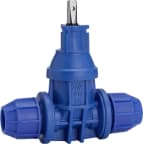 Talosulkuventtiili muovia AVK 16/59 DN 25/32 mm, PN16, POM Pentomech 