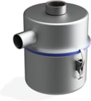 Hiekanerotin RST Purus V220, 1 1/2" SK / Ø 40 poistoliitos 