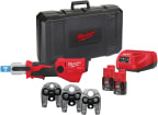 Akkupuristuskone Milwaukee M12 ONEHPT-202C GM-SET 