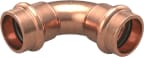 Puristuskäyrä 90° Cu Conex Bänninger >B< MaxiPro S/S 1/2" 