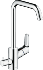 Keittiöhana Hansgrohe Focus M41 260 PKV, korkea juoksuputki 31831000 