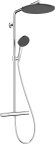 Suihkujärjestelmä Hansgrohe Raindance Alive S Puro Showerpipe shp 300 1jet Ecostat Element Kromi 