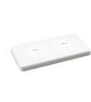 Peitelevy 2-osainen Faluplast Falu Vulk 12-18 mm, 50cc, valkoinen 