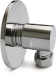 Kondenssikulma messinkiä Altech 12x3/4" UK laipoin, kromi 