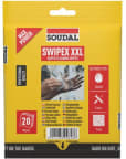 Puhdistusliina Soudal Swipex Wipes XXL 20 kpl suljettava pussi 