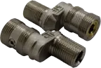 Epäkeskoliitinpari suluin Oras R3/4"x1/2"-16 kromattu 