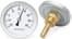 Lämpömittari vaakamalli Altech T R1/2-63/100 mm 0+120 °C 