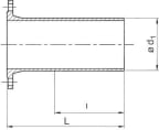 Laippayhde Saint-Gobain PAM F DN 600 epoksoitu 
