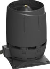 Huippuimuri ja asennussarja Vilpe S-sarja EC160S Flow 300x300, musta 