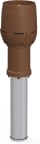 Poistoilmaputki Vilpe C-sarja 125C/IS/400 Flow, ruskea 