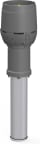 Poistoilmaputki Vilpe C-sarja 125C/IS/400 Flow, harmaa 