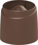 Tuuletusputken hattu Vilpe AP-hattu ap-hattu Flow 160, ruskea 