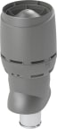 Poistoilmaputki Vilpe P-sarja 160P/IS/700 Flow XL, antrasiitti 