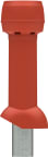 Poistoilmaputki Meltex 125, tiilenpunainen 