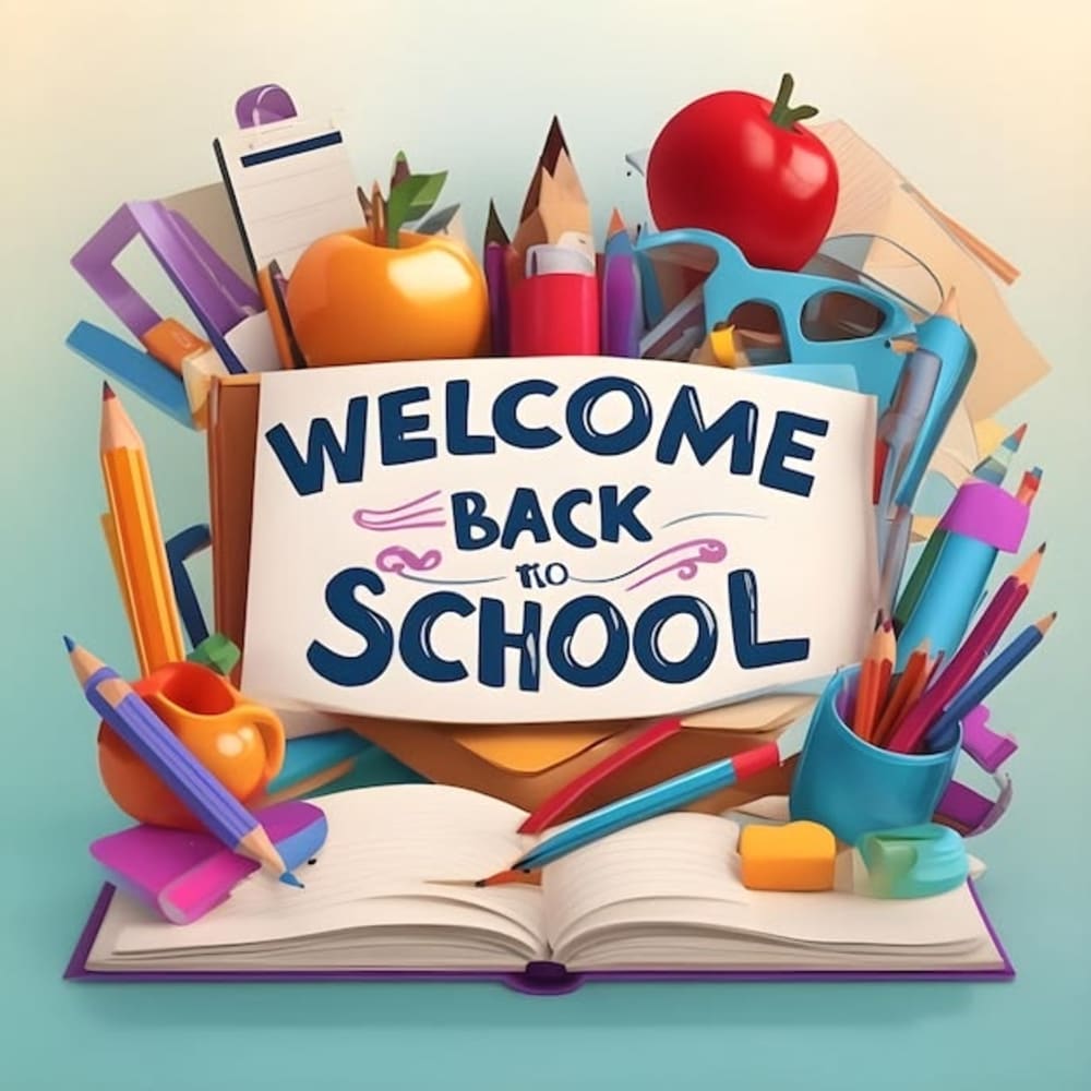 WELCOME BACK TO SCHOOL FOR NEW TERM!