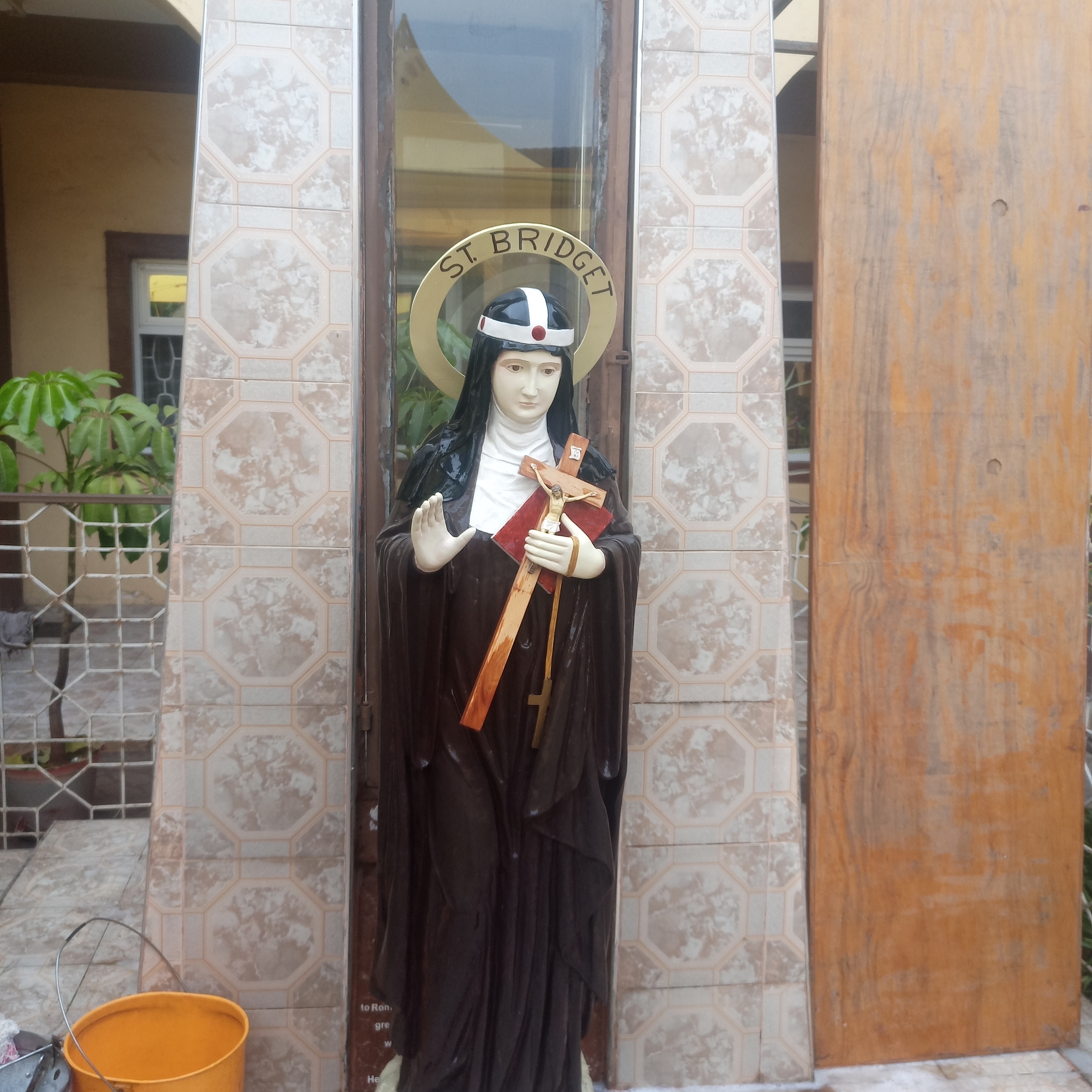 St. Bridget statue