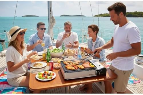 Vue 4 de Kemper Barbecue Portable