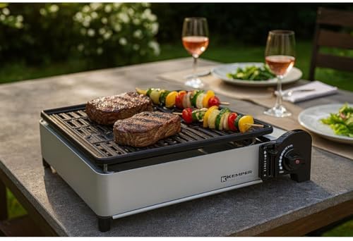 Vue 5 de Kemper Barbecue Portable