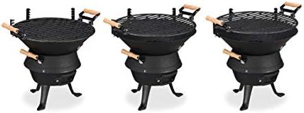 Vue 6 de Relaxdays Baril De Barbecue