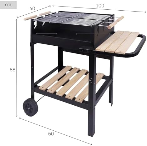 Vue 4 de Barbecue Au Charbon De