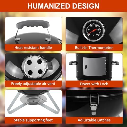 Vue 2 de Fumoir En Smoker Barbecue