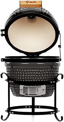 Vue 4 de Bbqtoro Kamado Haiiro Barbecue