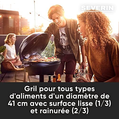 Vue 3 de Severin Barbecue Electrique