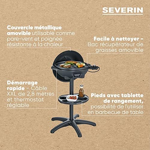 Vue 4 de Severin Barbecue Electrique
