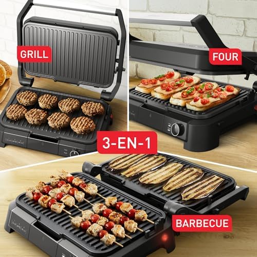 Vue 3 de Tefal Supergrill En Xl