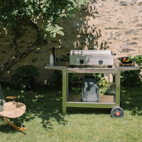 Vue 3 de Krampouz Plancha Gaz Saveur