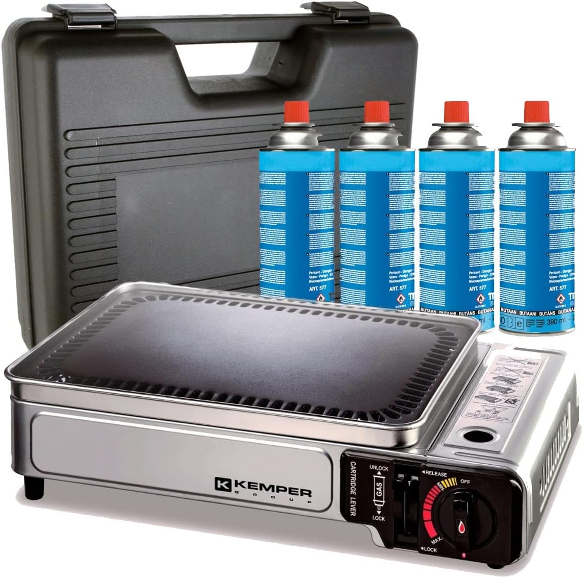 Kemper Plancha Gaz Portable