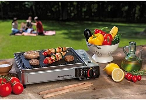 Vue 3 de Kemper Plancha Gaz Portable