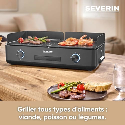 Vue 3 de Severin Plancha Reglable Jusqua