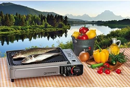 Vue 4 de Kemper Plancha Gaz Portable