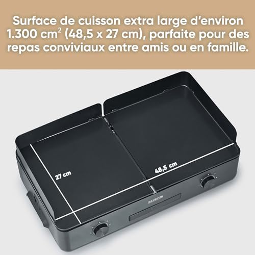 Vue 4 de Severin Plancha Reglable Jusqua