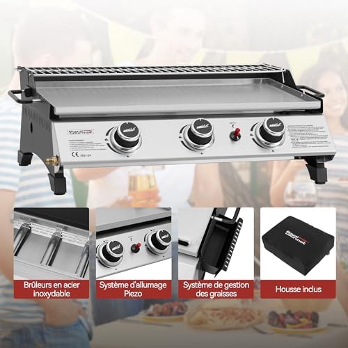 Vue 5 de Royal Gourmet Plancha Gaz