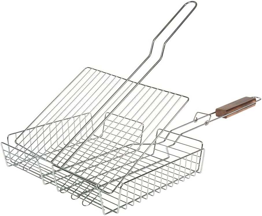 Ruecab Double Barbecue Reglable