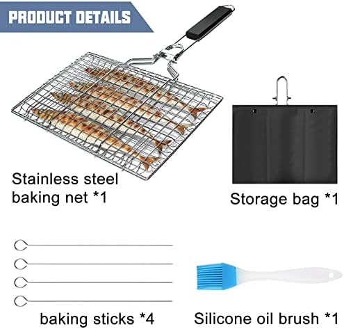 Vue 3 de Nizirioo Panier Barbecue