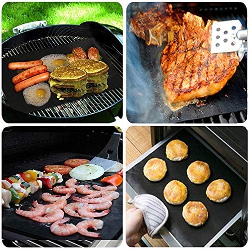 Vue 3 de Tapis De Cuisson Barbecue
