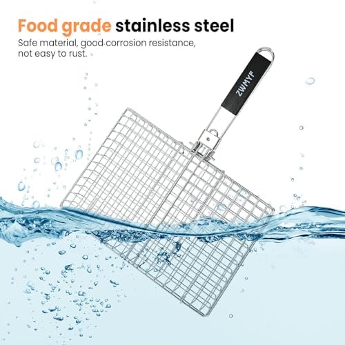 Vue 6 de Panier De Barbecue Robuste