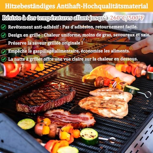 Vue 3 de Pieces Grille Barbecue Decoupable