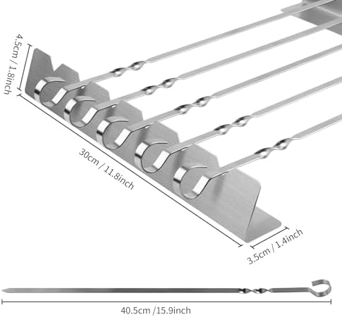 Vue 2 de Tesmotor Lot De Brochettes