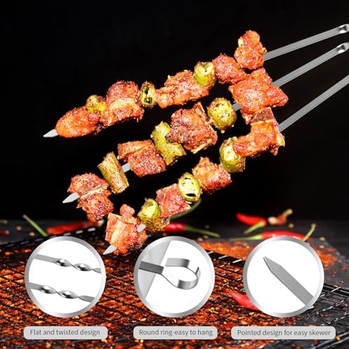 Vue 3 de Tesmotor Lot De Brochettes